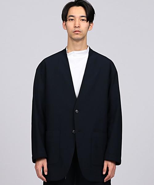 EN ROUTE（アンルート）の「ENR ポリエステルトリコットノーカラー2B 