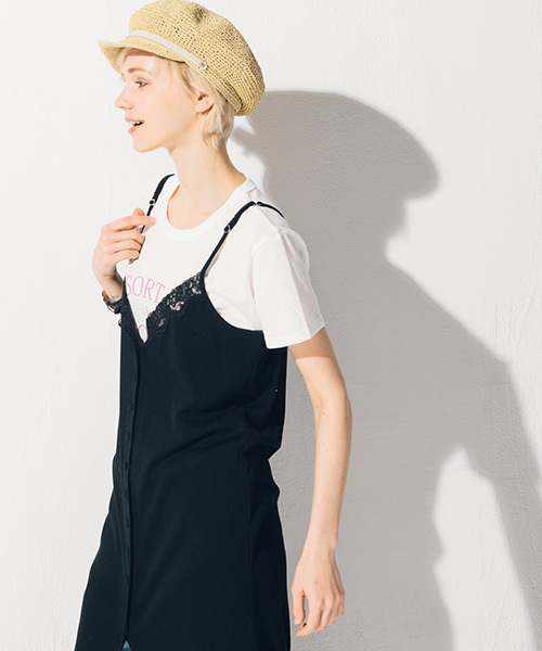 LAYMEE（レイミー）の「Peel onepiece（ワンピース・レディース・ホワイト/ブルー/ブラック・FREE）」の14枚目の写真