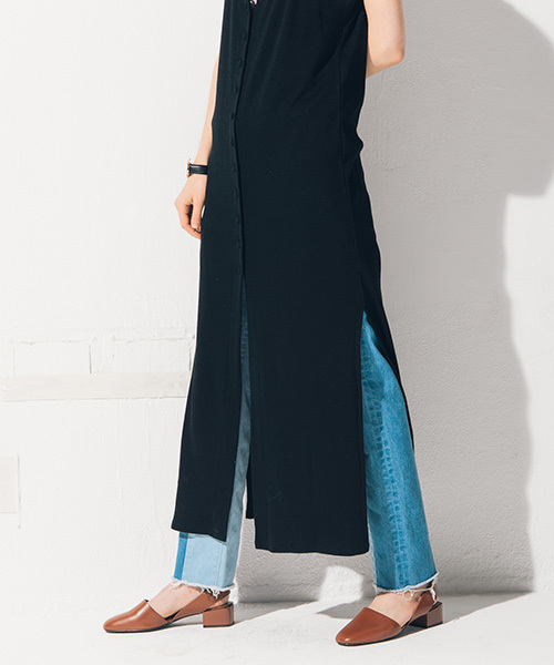 LAYMEE（レイミー）の「Peel onepiece（ワンピース・レディース・ホワイト/ブルー/ブラック・FREE）」の15枚目の写真