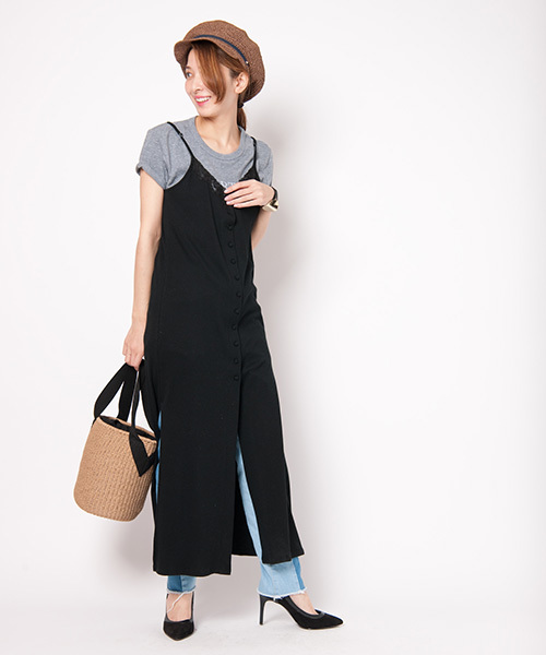 LAYMEE（レイミー）の「Peel onepiece（ワンピース・レディース・ホワイト/ブルー/ブラック・FREE）」の17枚目の写真