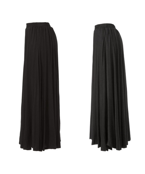 夢展望（ユメテンボウ）の「選べるボリュームたっぷりサーキュラーガウチョマキシワイドパンツ＆マキシスカート（その他パンツ・レディース・ライトブラック/シルバーグレー/ウッド/クリアレッド/ピンク/ブルー/ネイビー/ライトベージュ/カーキ/グリーン系その他/ブラウン系その他/ブルー系その他/グレー系その他/ブルー系その他2/ベージュ系その他/レッド系その他/ブラック系その他・X-LARGE/LARGE/MEDIUM）」の20枚目の写真