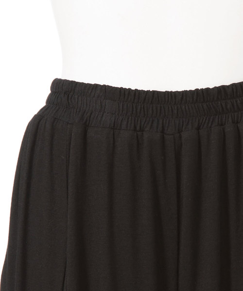 夢展望（ユメテンボウ）の「選べるボリュームたっぷりサーキュラーガウチョマキシワイドパンツ＆マキシスカート（その他パンツ・レディース・ライトブラック/シルバーグレー/ウッド/クリアレッド/ピンク/ブルー/ネイビー/ライトベージュ/カーキ/グリーン系その他/ブラウン系その他/ブルー系その他/グレー系その他/ブルー系その他2/ベージュ系その他/レッド系その他/ブラック系その他・X-LARGE/LARGE/MEDIUM）」の21枚目の写真