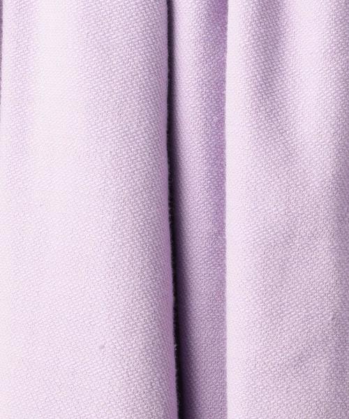 roku6ビューティーアンドユースベルトパンツライラック 6ROKU ギャザー  