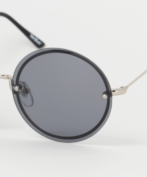 Heather（ヘザー）の「リムレスマルサングラス　 751884（サングラス・レディース・ブラウン系その他/ブラック系その他・FREE）」の6枚目の写真