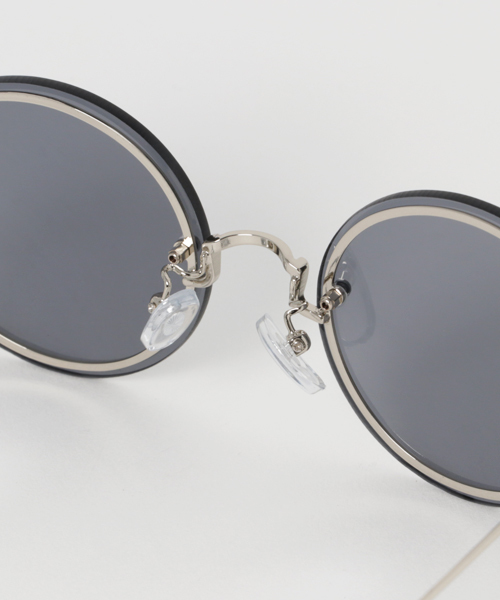 Heather（ヘザー）の「リムレスマルサングラス　 751884（サングラス・レディース・ブラウン系その他/ブラック系その他・FREE）」の7枚目の写真