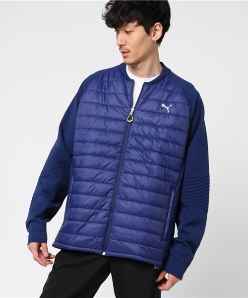 PUMA（プーマ）の「EVOKNIT パデッドジャケット（ダウンジャケット 