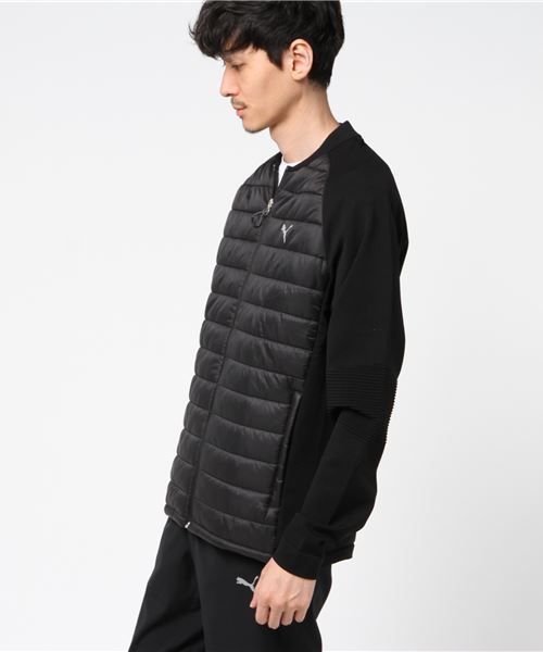 PUMA（プーマ）の「EVOKNIT パデッドジャケット（ダウンジャケット 