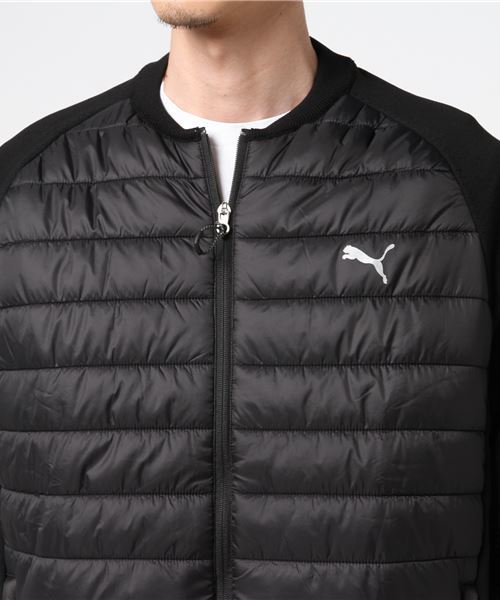 PUMA（プーマ）の「EVOKNIT パデッドジャケット（ダウンジャケット 