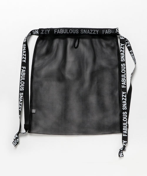 WEGO（ウィゴー）の「WEGO/プチプラメッシュナップザック（バックパック/リュック・レディース・ライム/ピンク/イエロー/オレンジ/ホワイト/ブラック/ブルー/グリーン/レッド/ライトピンク・FREE）」の11枚目の写真