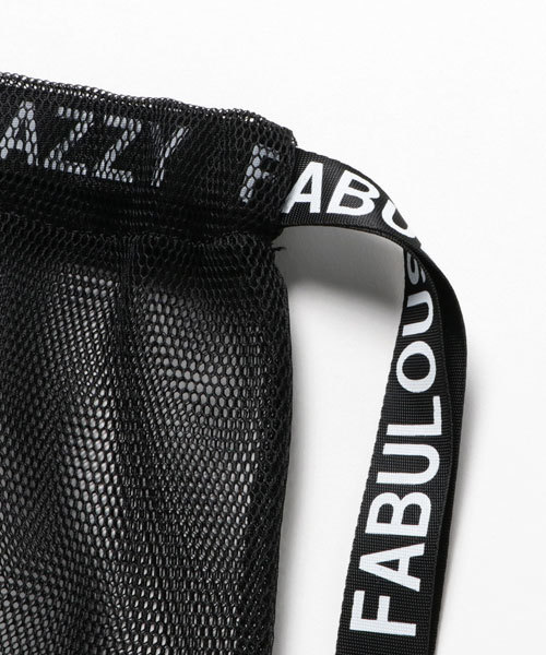 WEGO（ウィゴー）の「WEGO/プチプラメッシュナップザック（バックパック/リュック・レディース・ライム/ピンク/イエロー/オレンジ/ホワイト/ブラック/ブルー/グリーン/レッド/ライトピンク・FREE）」の12枚目の写真