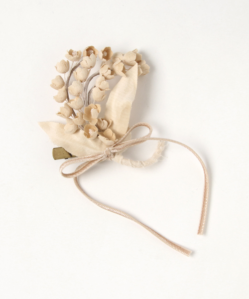 M Soeur エムスール の Xmas限定 すずらんのブローチ ブローチ コサージュ Wear