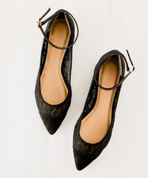 A part by | チュールレースフラットシューズ 785811(パンプス)