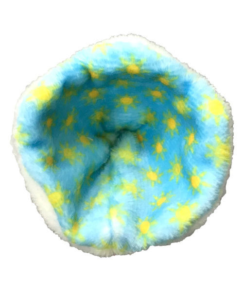 nici（ニキ）の「nici/キーリング テルテルボウズ 8cm（キーホルダー・レディース・ホワイト×ブルー・ONE SIZE）」の2枚目の写真