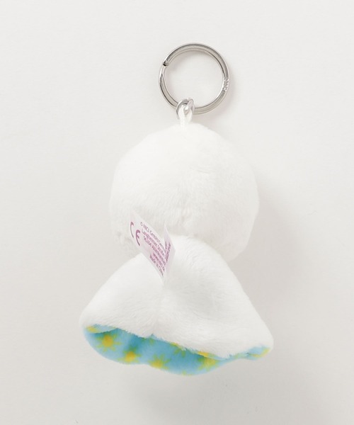 nici（ニキ）の「nici/キーリング テルテルボウズ 8cm（キーホルダー・レディース・ホワイト×ブルー・ONE SIZE）」の5枚目の写真
