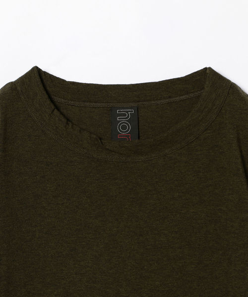 homspun（ホームスパン）の「homspun / 半袖 Tシャツ ＜WOMEN＞（Tシャツ/カットソー・レディース・ホワイト/ブラック/ブラウン/グリーン・SMALL/MEDIUM）」の20枚目の写真