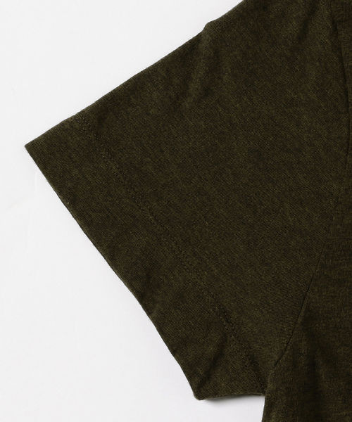 homspun（ホームスパン）の「homspun / 半袖 Tシャツ ＜WOMEN＞（Tシャツ/カットソー・レディース・ホワイト/ブラック/ブラウン/グリーン・SMALL/MEDIUM）」の21枚目の写真