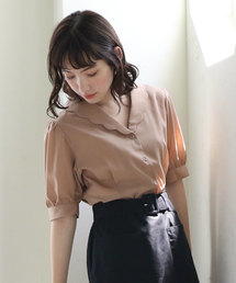 OLIVE des OLIVE | スカラップ襟ブラウス(シャツ/ブラウス)