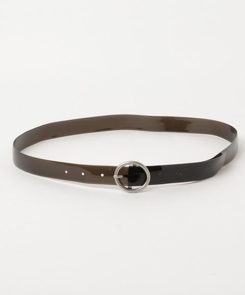 MANGROVE（マングローブ）の「【MANGROVE SELECT】クリアベルト（ベルト・レディース・ブラック/レッド/ピンク/イエロー/オレンジ/ブルー/グリーン/クリア・FREE）」の2枚目の写真