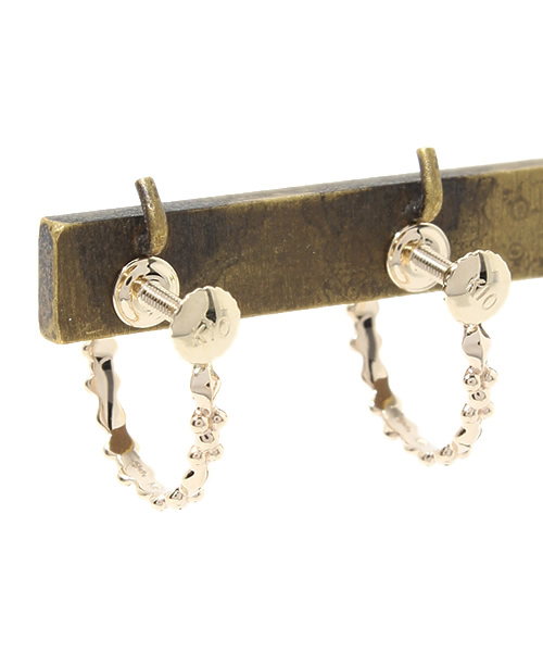 agete(アガット)の「K10イヤリング(10133113001)(イヤリング・レディース・ゴールド系その他・FREE)」の3枚目の写真