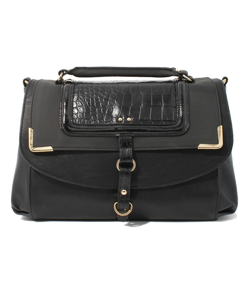 And A（アンドエー）の「ミルフィーショルダー（ショルダーバッグ・レディース・ライトグレー/ボルドー・FREE）」の2枚目の写真