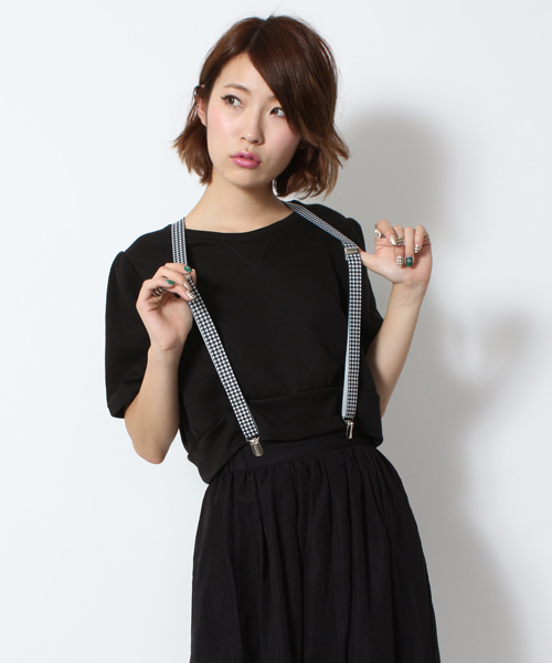 WEGO（ウィゴー）の「WEGO/シンプルプルオーバー（スウェット・レディース・ホワイト/ブラック/杢グレー・FREE）」の3枚目の写真