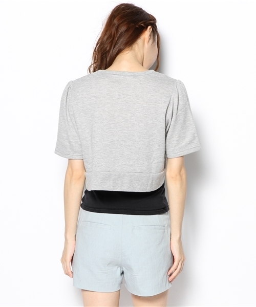 WEGO（ウィゴー）の「WEGO/シンプルプルオーバー（スウェット・レディース・ホワイト/ブラック/杢グレー・FREE）」の6枚目の写真