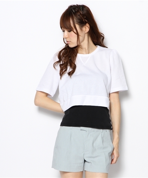 WEGO（ウィゴー）の「WEGO/シンプルプルオーバー（スウェット・レディース・ホワイト/ブラック/杢グレー・FREE）」の11枚目の写真