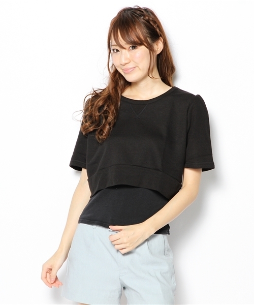 WEGO（ウィゴー）の「WEGO/シンプルプルオーバー（スウェット・レディース・ホワイト/ブラック/杢グレー・FREE）」の12枚目の写真