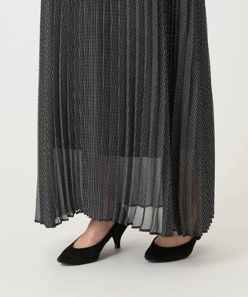 新品 journal standard 黒プリーツスカート JOURNAL STANDARD relume  