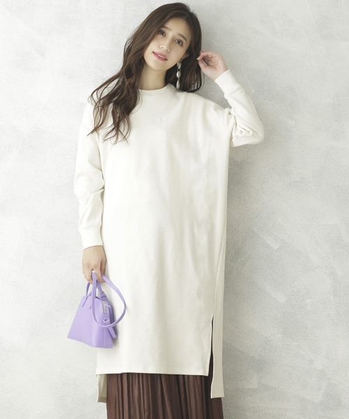 【WEB限定】カットカルゼビックシルエットワンピース 【WEB限定】カットカルゼビックシルエットワンピース