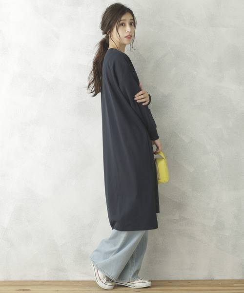 【WEB限定】カットカルゼビックシルエットワンピース 【WEB限定】カットカルゼビックシルエットワンピース