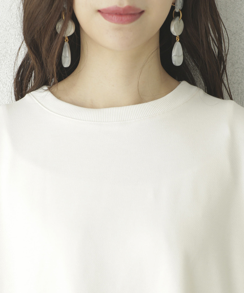 【WEB限定】カットカルゼビックシルエットワンピース 【WEB限定】カットカルゼビックシルエットワンピース