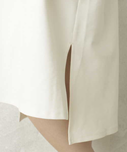 【WEB限定】カットカルゼビックシルエットワンピース 【WEB限定】カットカルゼビックシルエットワンピース