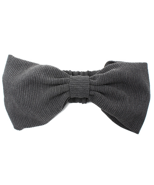 WEGO(ウィゴー)の「WEGO/リブヘアバンド(ヘアバンド・レディース・ブラック/ライトグレー/ネイビー/ワイン・FREE)」の2枚目の写真