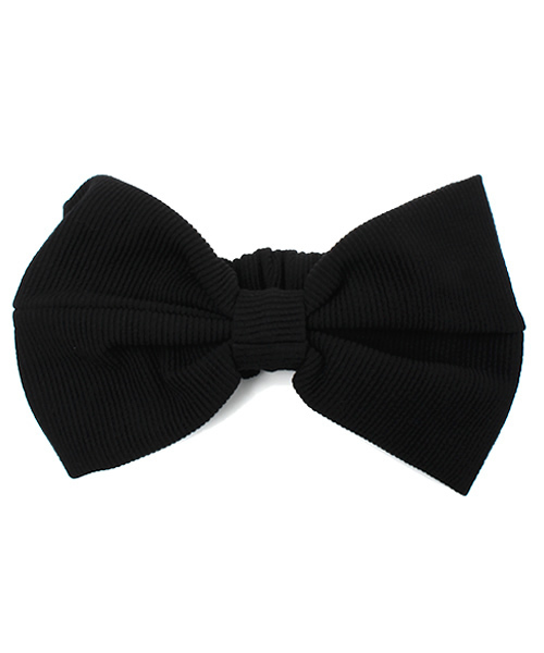 WEGO(ウィゴー)の「WEGO/リブヘアバンド(ヘアバンド・レディース・ブラック/ライトグレー/ネイビー/ワイン・FREE)」の1枚目の写真