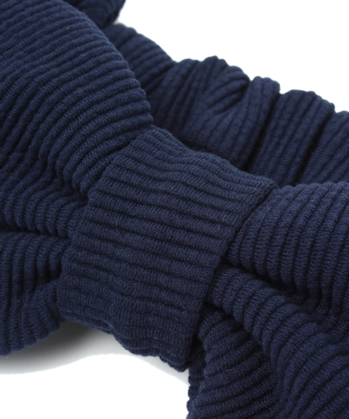 WEGO(ウィゴー)の「WEGO/リブヘアバンド(ヘアバンド・レディース・ブラック/ライトグレー/ネイビー/ワイン・FREE)」の7枚目の写真