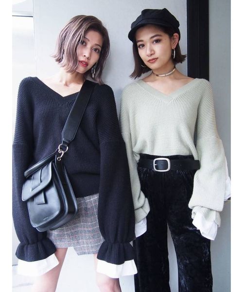 EMODA（エモダ）の「ベルトマークミニバッグ（ハンドバッグ・レディース・ブラック/ブラウン・FREE）」の12枚目の写真