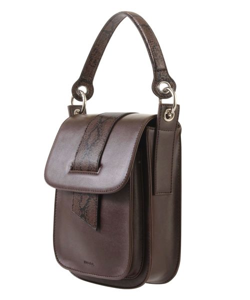 EMODA（エモダ）の「ベルトマークミニバッグ（ハンドバッグ・レディース・ブラック/ブラウン・FREE）」の3枚目の写真