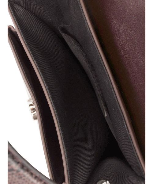 EMODA（エモダ）の「ベルトマークミニバッグ（ハンドバッグ・レディース・ブラック/ブラウン・FREE）」の14枚目の写真