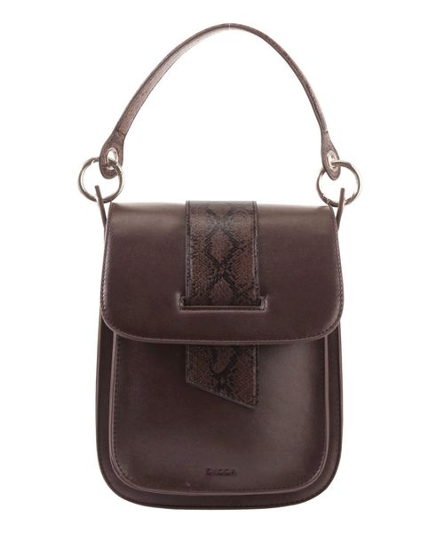 EMODA（エモダ）の「ベルトマークミニバッグ（ハンドバッグ・レディース・ブラック/ブラウン・FREE）」の8枚目の写真