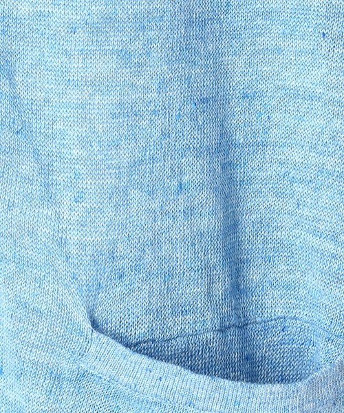 COMME CA ISM（コムサイズム）の「リネン Vネックカーディガン（カーディガン/ボレロ・メンズ・サックスブルー/ブラック/ライトグレー/グリーン・X-LARGE/MEDIUM/LARGE）」の7枚目の写真