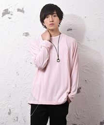 MinoriTY | 3点セット/TRドルマンロンT+タンクトップ+ネックレス アンサンブル(Tシャツ/カットソー)