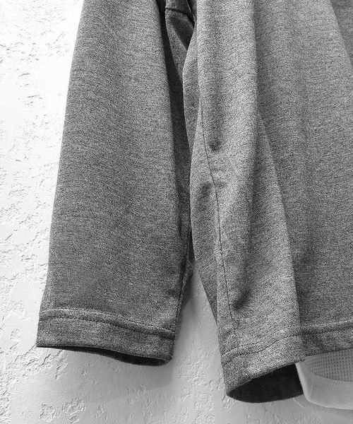 MinoriTY（マイノリティ）の「3点セット/TRドルマンロンT+タンクトップ+ネックレス アンサンブル（Tシャツ/カットソー・メンズ・ホワイト/チャコールグレー/ブラック/ピンク・M/L/XL）」の15枚目の写真