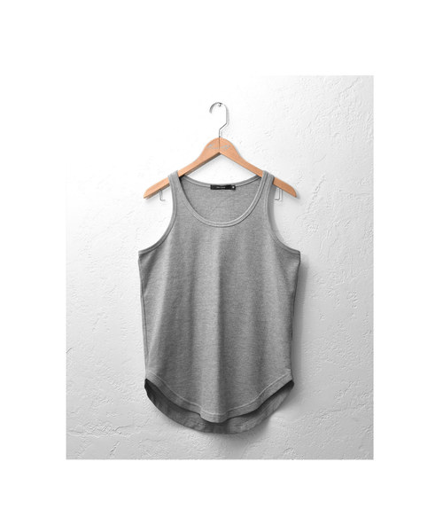 MinoriTY（マイノリティ）の「3点セット/TRドルマンロンT+タンクトップ+ネックレス アンサンブル（Tシャツ/カットソー・メンズ・ホワイト/チャコールグレー/ブラック/ピンク・M/L/XL）」の17枚目の写真