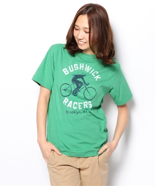 BEAMS BOY（ビームスボーイ）の「○TAILGATE / プリント Tシャツ 14SS（Tシャツ/カットソー・レディース・ホワイト/グレー/イエロー/グリーン/ライトブルー・X-SMALL）」の4枚目の写真