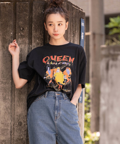 ROOPTOKYO(ループトウキョウ)の「THRIFTY LOOK/スリフティールック QUEEN「A KIND OF MAGIC」T-SHIRTS(Tシャツ/カットソー・メンズ・ブラック・M/L/XL)」の16枚目の写真