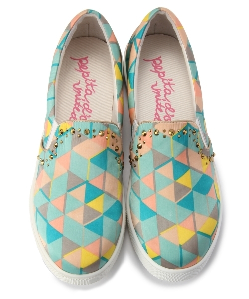 PEPITA D'ORO（ペピータドロ）の「ペピータ ドロ/P STDオペラ SNK25 スニーカーж ◆（スニーカー・レディース・ロイヤルブルー/その他1/ライトグレー・LARGE/MEDIUM/SMALL）」の15枚目の写真