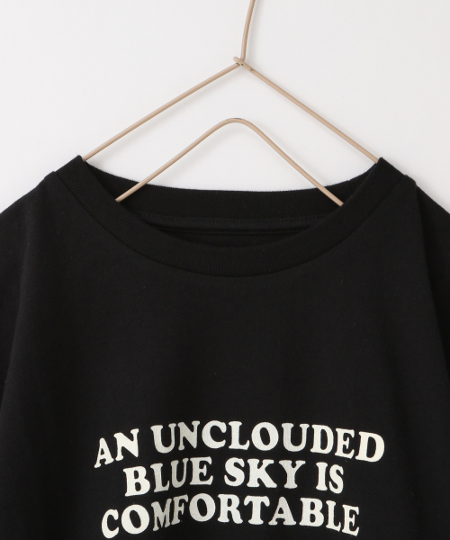 LOWRYS FARM（ローリーズファーム）の「アソートロゴＴＥＥ　838661（Tシャツ/カットソー・キッズ・ブラック/ベージュ/オフホワイト/イエロー・SMALL/MEDIUM/LARGE）」の14枚目の写真