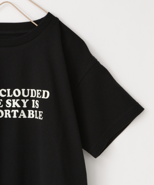 LOWRYS FARM（ローリーズファーム）の「アソートロゴＴＥＥ　838661（Tシャツ/カットソー・キッズ・ブラック/ベージュ/オフホワイト/イエロー・SMALL/MEDIUM/LARGE）」の18枚目の写真