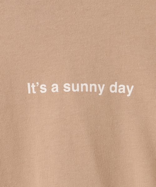 LOWRYS FARM（ローリーズファーム）の「アソートロゴＴＥＥ　838661（Tシャツ/カットソー・キッズ・ブラック/ベージュ/オフホワイト/イエロー・SMALL/MEDIUM/LARGE）」の8枚目の写真